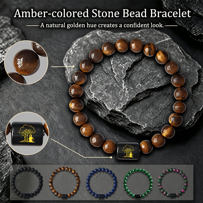 Women's Tree and Ghost Pattern Boho Style Bracelet